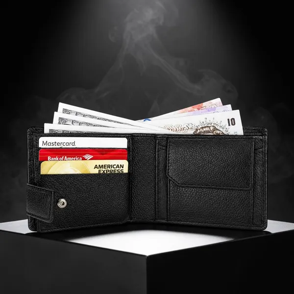Black_Leather_Flip_Wallet_For_Men_With_Extra_Card_Storage_Slim_Bi_Fold_Wallet_Crabby_Hunt_Default_Title