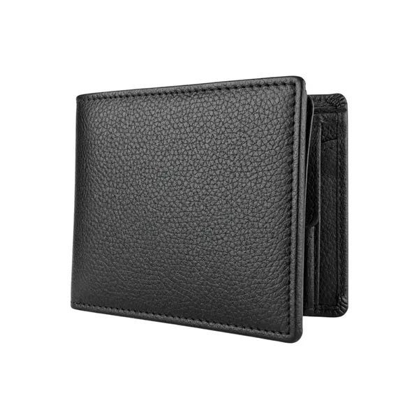 Black_Leather_Flip_Wallet_For_Men_With_Extra_Card_Storage_Slim_Bi_Fold_Wallet_Crabby_Hunt_Default_Title