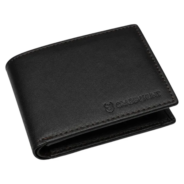Crabby_Hunt_Premium_Black_Leather_Wallet_For_Men_Classic_Bi_Fold_Design_Default_Title