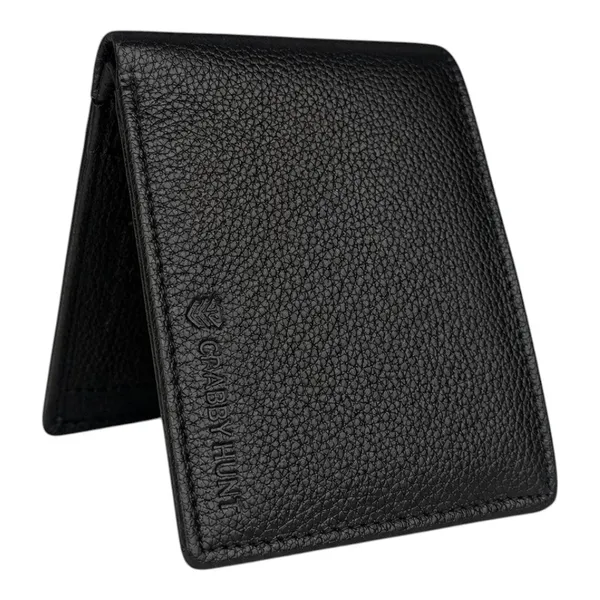 Crabby_Hunt_Genuine_Leather_Wallet_For_Men_Bifold_Wallet_With_Coin_Pocket_Card_Slots_Black_Default_Title
