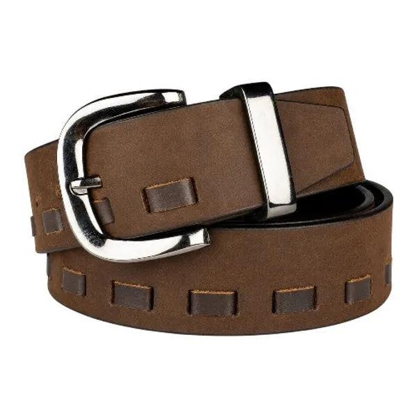 Crabby_Hunt_Genuine_Leather_Belt_For_Men_Premium_Brown_Casual_Belt_With_Metal_Pin_Buckle