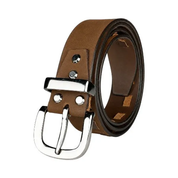 Crabby_Hunt_Genuine_Leather_Belt_For_Men_Premium_Brown_Casual_Belt_With_Metal_Pin_Buckle