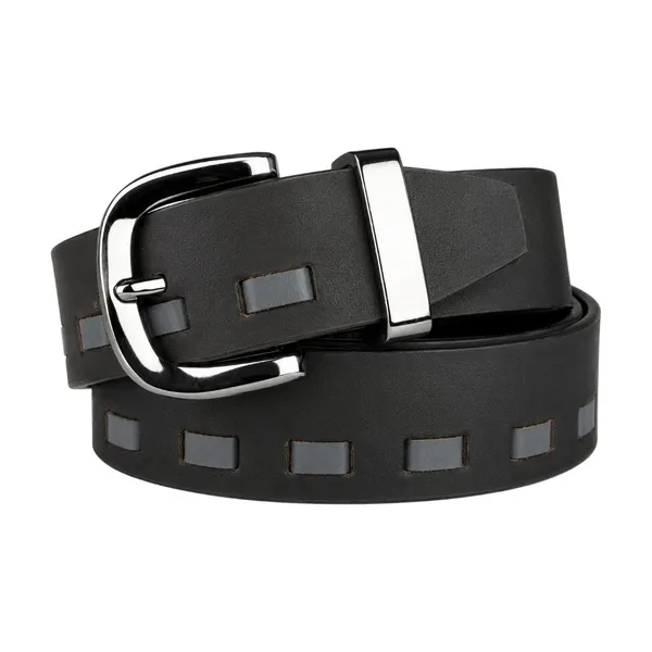 Crabby_Hunt_Genuine_Leather_Belt_For_Men_Black_Casual_Belt_With_Cutout_Design_Polished_Metal_Buckle