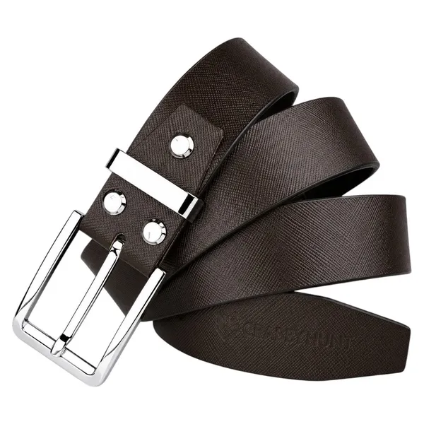 Crabby_Men_S_Sufiyana_Brown_Genuine_Leather_Belt_With_Silver_Buckle_Classic_Formal_Casual_Belt