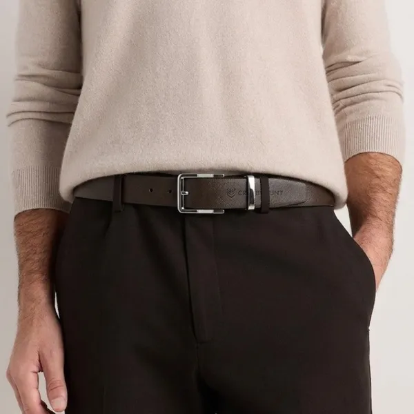 Crabby_Hunt_Sufiyana_Textured_Brown_Leather_Belt_With_Square_Buckle_Premium_Formal_Casual_Men_S_Belt