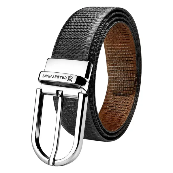 Crabby_Hunt_Men_S_Reversible_Genuine_Leather_Belt_With_Apex_Silver_Round_Buckle_Black_Brown_Formal_Belt