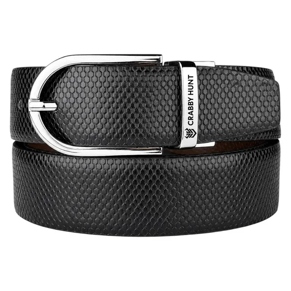Crabby_Hunt_Men_S_Reversible_Genuine_Leather_Belt_With_Orbit_Silver_Round_Buckle_Black_Brown_Lb_Reversible_Orbit_Silver_Round