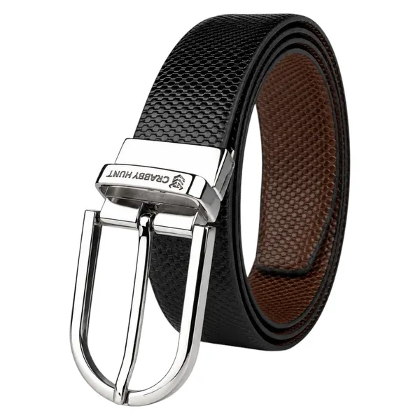 Crabby_Hunt_Men_S_Reversible_Genuine_Leather_Belt_With_Orbit_Silver_Round_Buckle_Black_Brown_Lb_Reversible_Orbit_Silver_Round