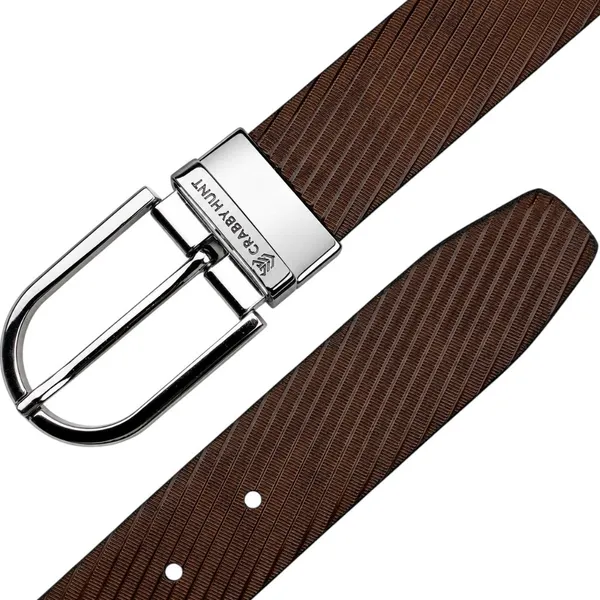 Crabby_Hunt_Men_S_Reversible_Genuine_Leather_Belt_With_Ranger_Silver_Round_Buckle_Black_Brown_Leather_Belt_Reversible_Rangersilverround