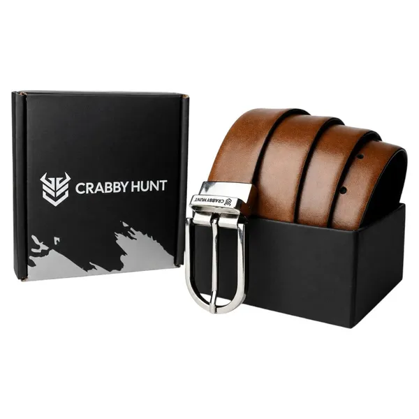 Crabby_Hunt_Men_S_Reversible_Genuine_Leather_Belt_With_Metro_Silver_Round_Buckle_Black_Brown_Formal_Belt