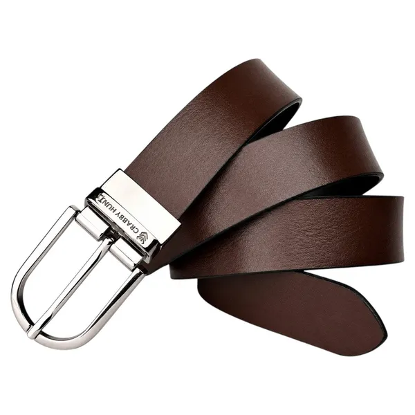 Crabby_Hunt_Men_S_Reversible_Genuine_Leather_Belt_With_Silver_Round_Buckle_Black_Brown_Formal_Casual_Wear_Reversible_Damms_Silver_Round_Buckle
