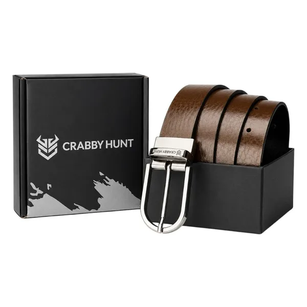 Crabby_Hunt_Apollo_Reversible_Genuine_Leather_Belt_With_Silver_Round_Buckle_Premium_Formal_Casual_Belt