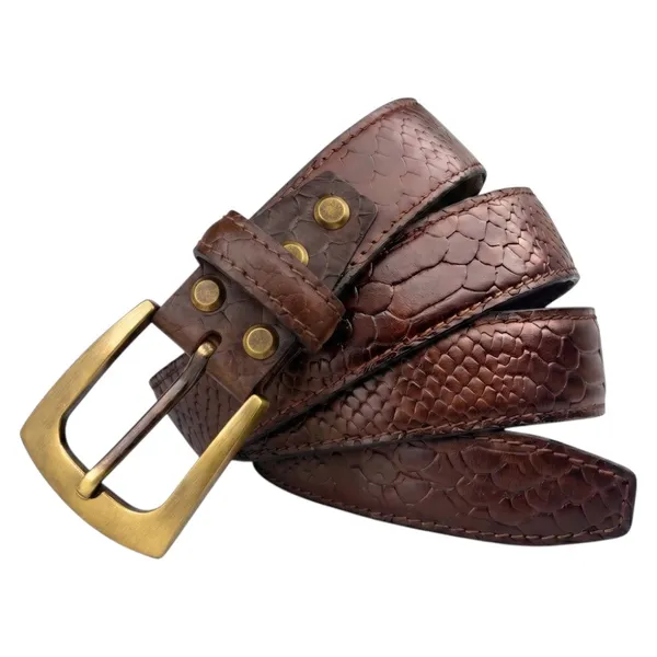 Brown_Croco_Embossed_Genuine_Leather_Belt_With_Antique_Brass_Buckle_Premium_Men_S_Formal_Casual_Belt