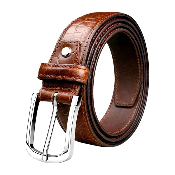 Crabby_Hunt_Men_S_Genuine_Leather_Belt_Wallet_Combo_Brown_Crocodile_Texture_Belt_With_Premium_Leather_Wallet_Gift_Set_For_Men_Formal_Casual