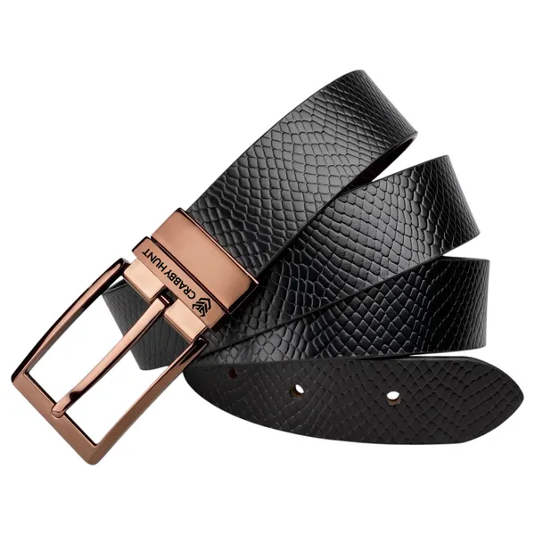 Crabby_Hunt_Men_S_Reversible_Italian_Leather_Belt_Black_Brown_Textured_Belt_With_Rose_Gold_Square_Buckle_Premium_Genuine_Leather_Belt_For_Men