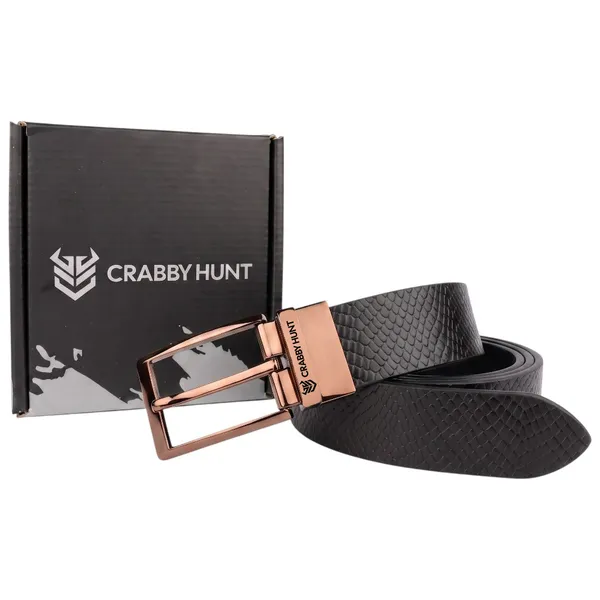 Crabby_Hunt_Men_S_Reversible_Italian_Leather_Belt_Black_Brown_Textured_Belt_With_Rose_Gold_Square_Buckle_Premium_Genuine_Leather_Belt_For_Men