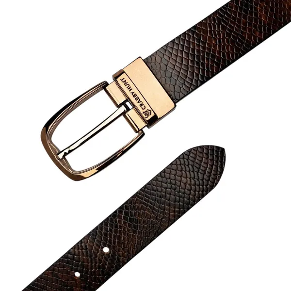 Crabby_Hunt_Men_S_Reversible_Italian_Leather_Belt_Black_Brown_Snake_Texture_Premium_Rose_Gold_Pin_Buckle_Genuine_Leather_Belt_For_Men
