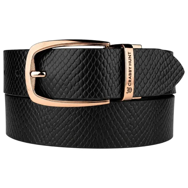 Crabby_Hunt_Men_S_Reversible_Italian_Leather_Belt_Black_Brown_Snake_Texture_Premium_Rose_Gold_Pin_Buckle_Genuine_Leather_Belt_For_Men