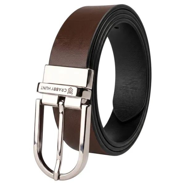 Crabby_Hunt_Men_S_Reversible_Italian_Leather_Belt_Black_Brown_Dual_Color_Premium_Silver_Pin_Buckle_Genuine_Leather_Belt_For_Men_35_Mm