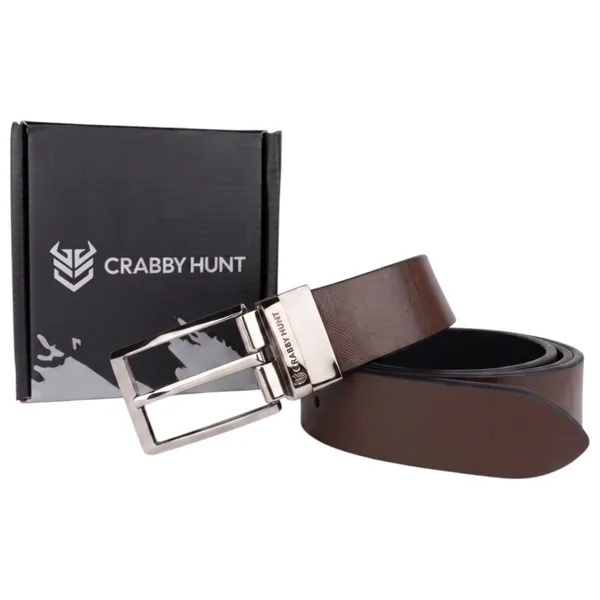 Crabby_Hunt_Men_S_Reversible_Italian_Leather_Belt_Black_Brown_Premium_Silver_Pin_Buckle_Genuine_Leather_Formal_Belt_For_Men_35_Mm