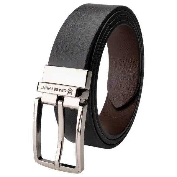 Crabby_Hunt_Men_S_Reversible_Italian_Leather_Belt_Black_Brown_Premium_Silver_Pin_Buckle_Genuine_Leather_Formal_Belt_For_Men_35_Mm