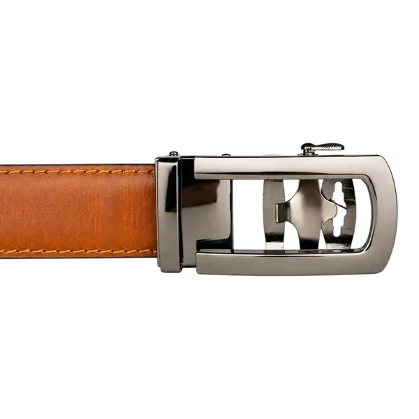 Men_S_Genuine_Leather_Belt_With_Auto_Lock_Buckle_Choco_Brown_35mm_Formal_Belt_Crabby_Hunt