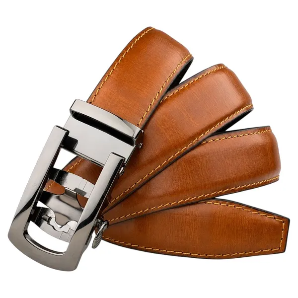 Men_S_Genuine_Leather_Belt_With_Auto_Lock_Buckle_Choco_Brown_35mm_Formal_Belt_Crabby_Hunt