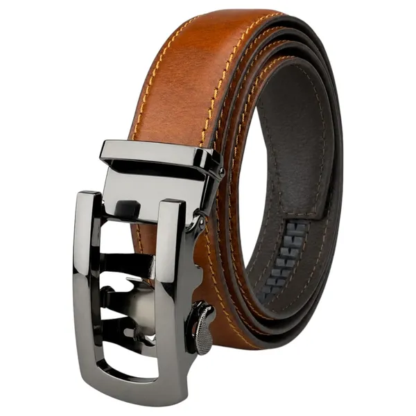 Men_S_Genuine_Leather_Belt_With_Auto_Lock_Buckle_Choco_Brown_35mm_Formal_Belt_Crabby_Hunt