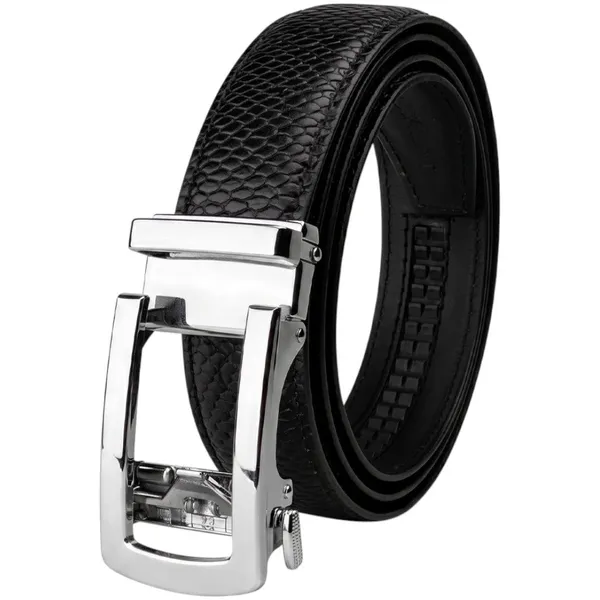 Men_S_Autolock_Black_Croco_Leather_Belt_Silver_Automatic_Buckle_Premium_Formal_Belt_For_Men