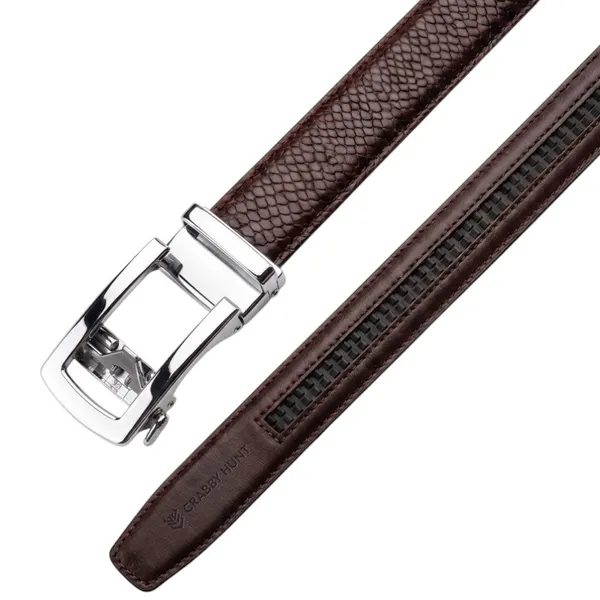 Men_S_Autolock_Brown_Croco_Leather_Belt_Silver_Automatic_Buckle_Premium_Formal_Belt_For_Men
