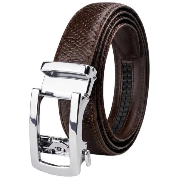 Men_S_Autolock_Brown_Croco_Leather_Belt_Silver_Automatic_Buckle_Premium_Formal_Belt_For_Men