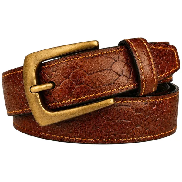 Men_S_Tan_Croco_Embossed_Genuine_Leather_Belt_Antique_Brass_Pin_Buckle_Premium_Formal_Casual_Belt