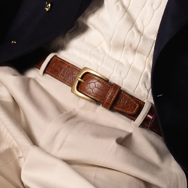 Men_S_Tan_Croco_Embossed_Genuine_Leather_Belt_Antique_Brass_Pin_Buckle_Premium_Formal_Casual_Belt