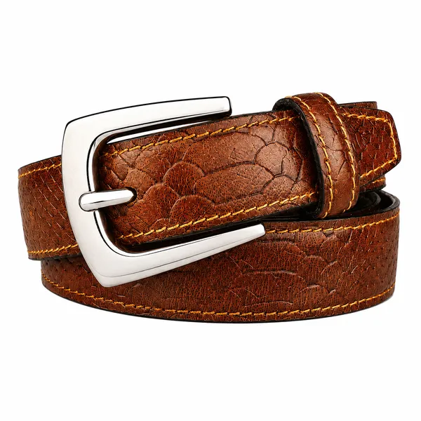 Men_S_Tan_Croco_Genuine_Leather_Belt_Silver_Pin_Buckle_Premium_Formal_Casual_Belt_For_Men