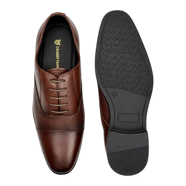 Men_S_Brown_Perforated_Oxford_Leather_Shoes_Formal_Lace_Up_Dress_Shoes
