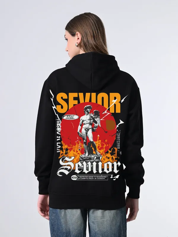 Women_S_Printed_Black_Hoodie_Fleece_Pullover_Relaxed_Fit_Kangaroo_Pocket_Black