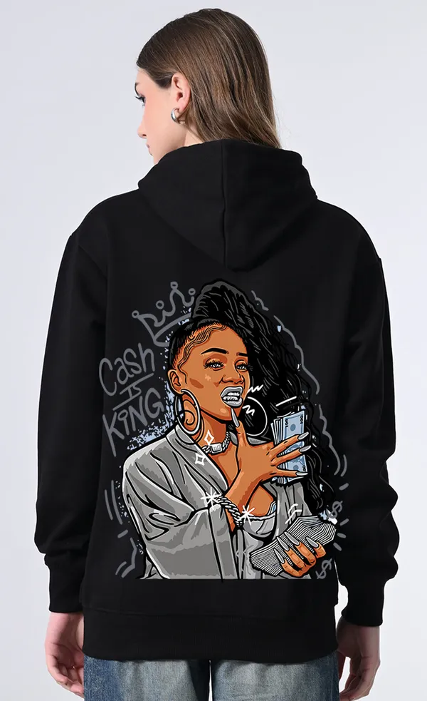 Women_S_Black_Printed_Fleece_Hoodie_Cozy_Relaxed_Fit_Pullover_Black