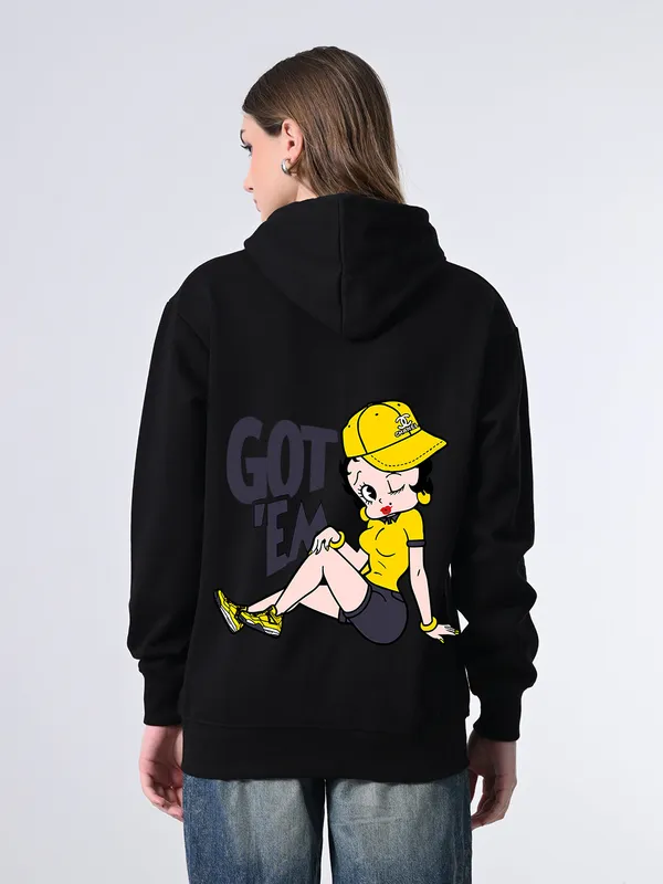 Women_S_Soft_Fleece_Black_Hoodie_Printed_Relaxed_Fit_Design_Black