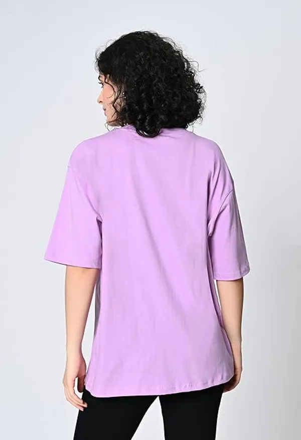 Oversized_Fit_Women_S_T_Shirt_In_100_Cotton_With_Drop_Shoulder_Design_Lavender