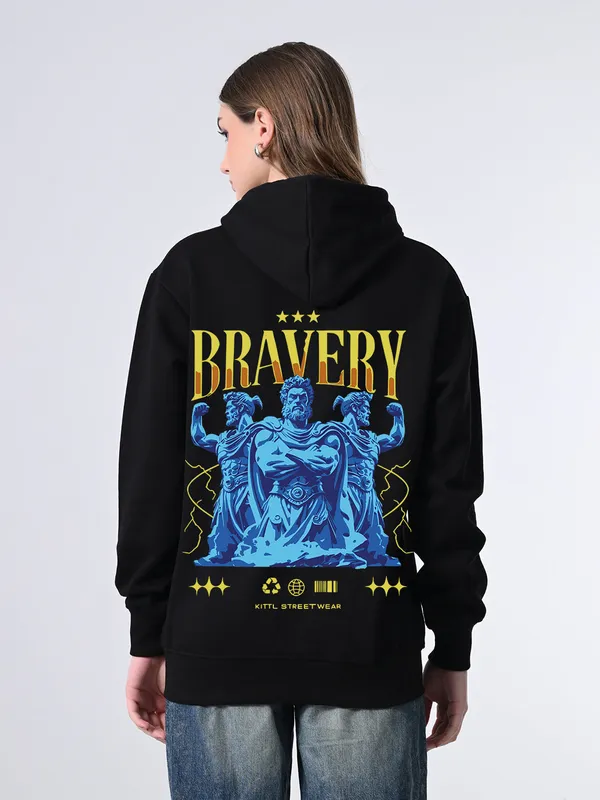 Women_S_Classic_Black_Hoodie_Sweater_Relaxed_Fit_Pullover_With_Print_Winter_Jacket_For_Girls_Ribbed_Hem_Lined_Hood_Casual_Winter_Wears_Black