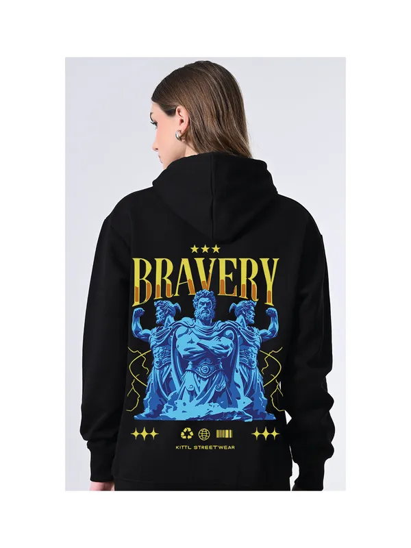 Women_S_Classic_Black_Hoodie_Sweater_Relaxed_Fit_Pullover_With_Print_Winter_Jacket_For_Girls_Ribbed_Hem_Lined_Hood_Casual_Winter_Wears_Black