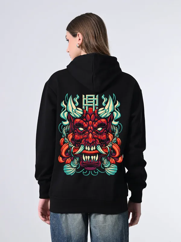 Women_S_Black_Printed_Hoodie_Relaxed_Fit_Full_Sleeves_Lined_Hood_Ribbed_Hem_Stylish_Winter_Wear_Black