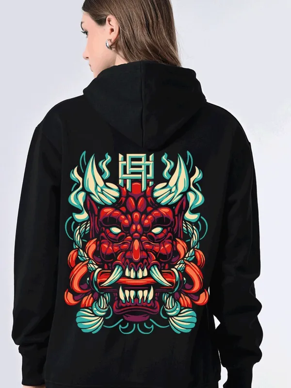 Women_S_Black_Printed_Hoodie_Relaxed_Fit_Full_Sleeves_Lined_Hood_Ribbed_Hem_Stylish_Winter_Wear_Black