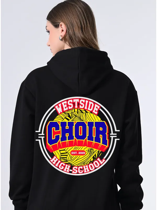 Stylish_Black_Hoodie_For_Women_Warm_Printed_Pullover_With_Lined_Hood_Ribbed_Finish_Full_Sleeves_Black