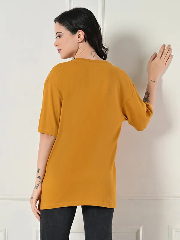 Women_S_Oversized_Drop_Shoulder_Crop_T_Shirt_100_Cotton_Round_Neck_Half_Sleeves_Solid_Top_For_Casual_Mustrad