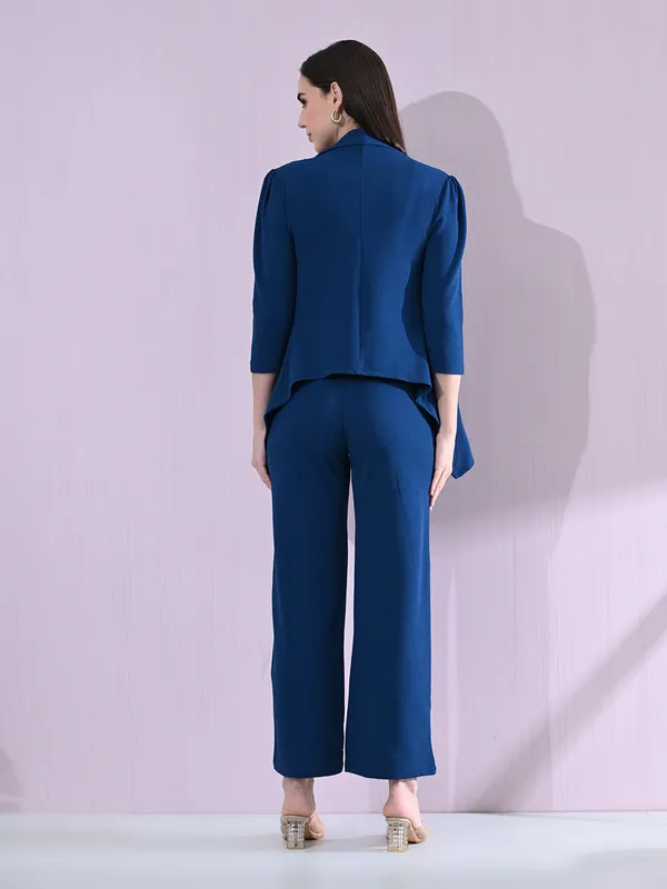 Women_S_Solid_Relaxed_Fit_3_4_Sleeve_Co_Ord_Blazer_And_Trouser_Set_Blue_Blue