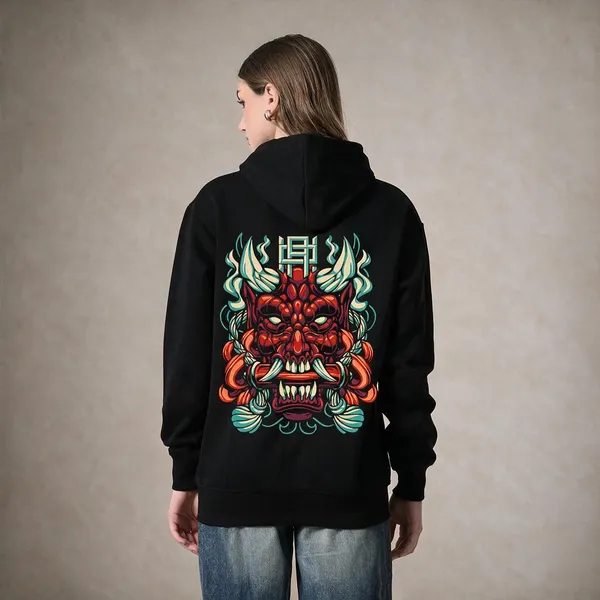 Women_S_Black_Printed_Hoodie_Relaxed_Fit_Full_Sleeves_Lined_Hood_Ribbed_Hem_Stylish_Winter_Wear_Black