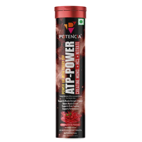 Potencia_ATP_Power_Creatine_Supplement_|_Creatine_Monohydrate_+_HCL_+_Nitrate_|_Strength_&_Performance_Support_|_Cherry_Candy_Flavour_|_Effervescent_Tablets