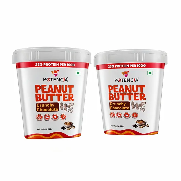 Potencia_Chocolate_Crunchy_Peanut_Butter_500G_-_Pack_of_2