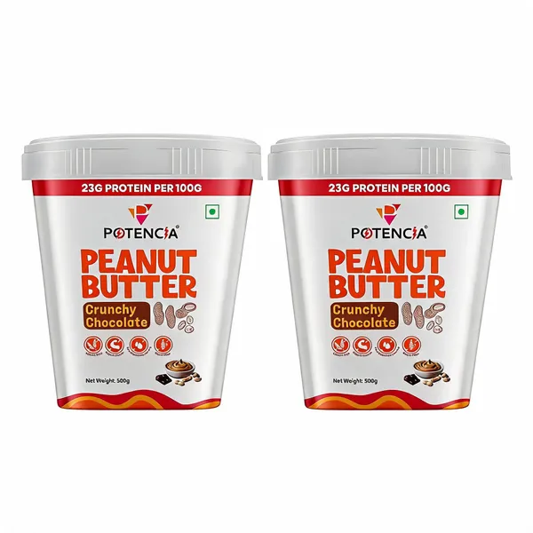 Potencia_Chocolate_Crunchy_Peanut_Butter_500G_-_Pack_of_2